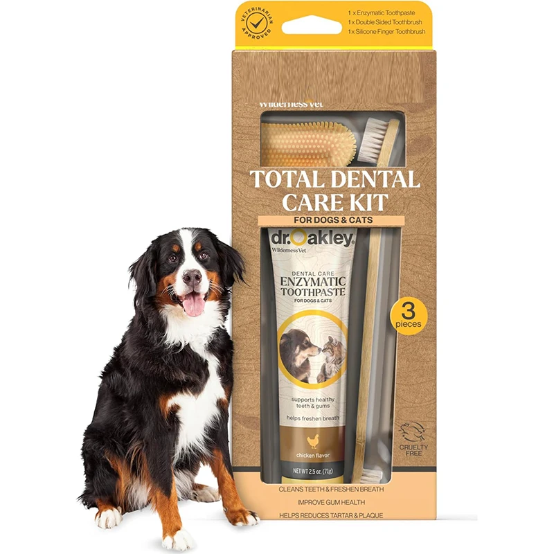Melhor creme dental e escova para cães