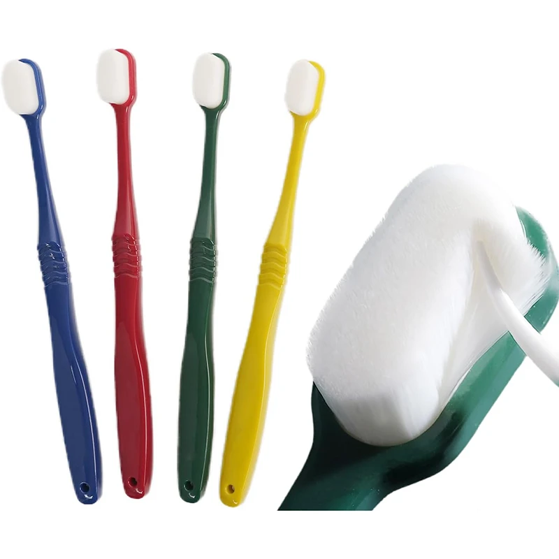 Escova de dentes muito macia